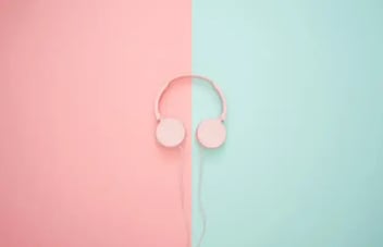 A pair of headphones