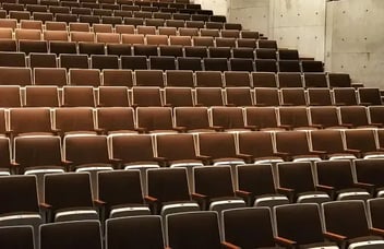 An empty auditorium