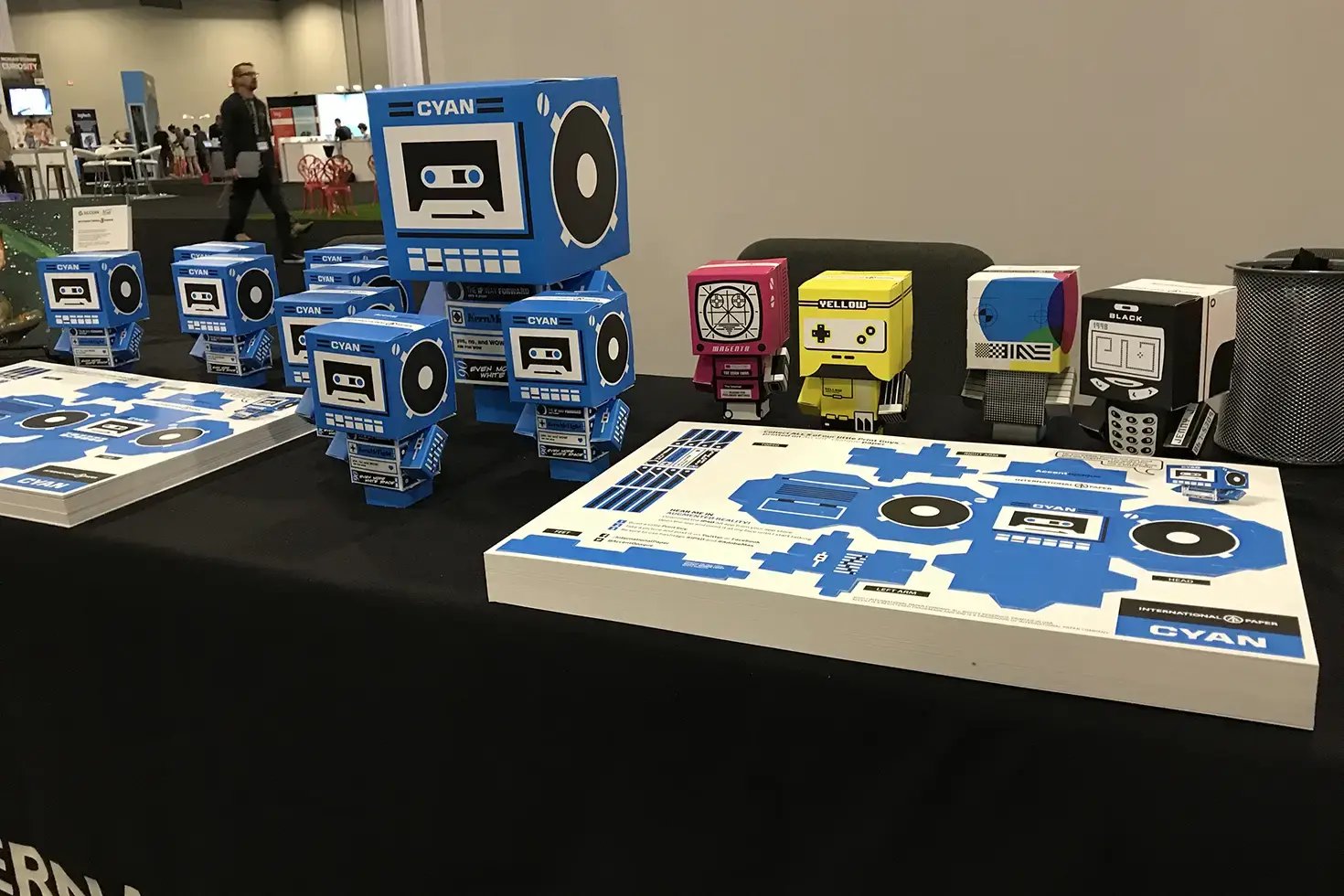 Accent CMYK Print Guys at Adobe MAX