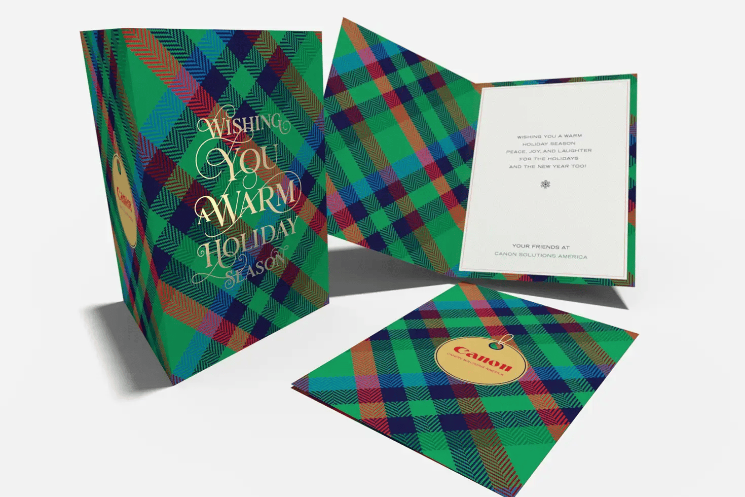 Flannel Soft-Touch Card