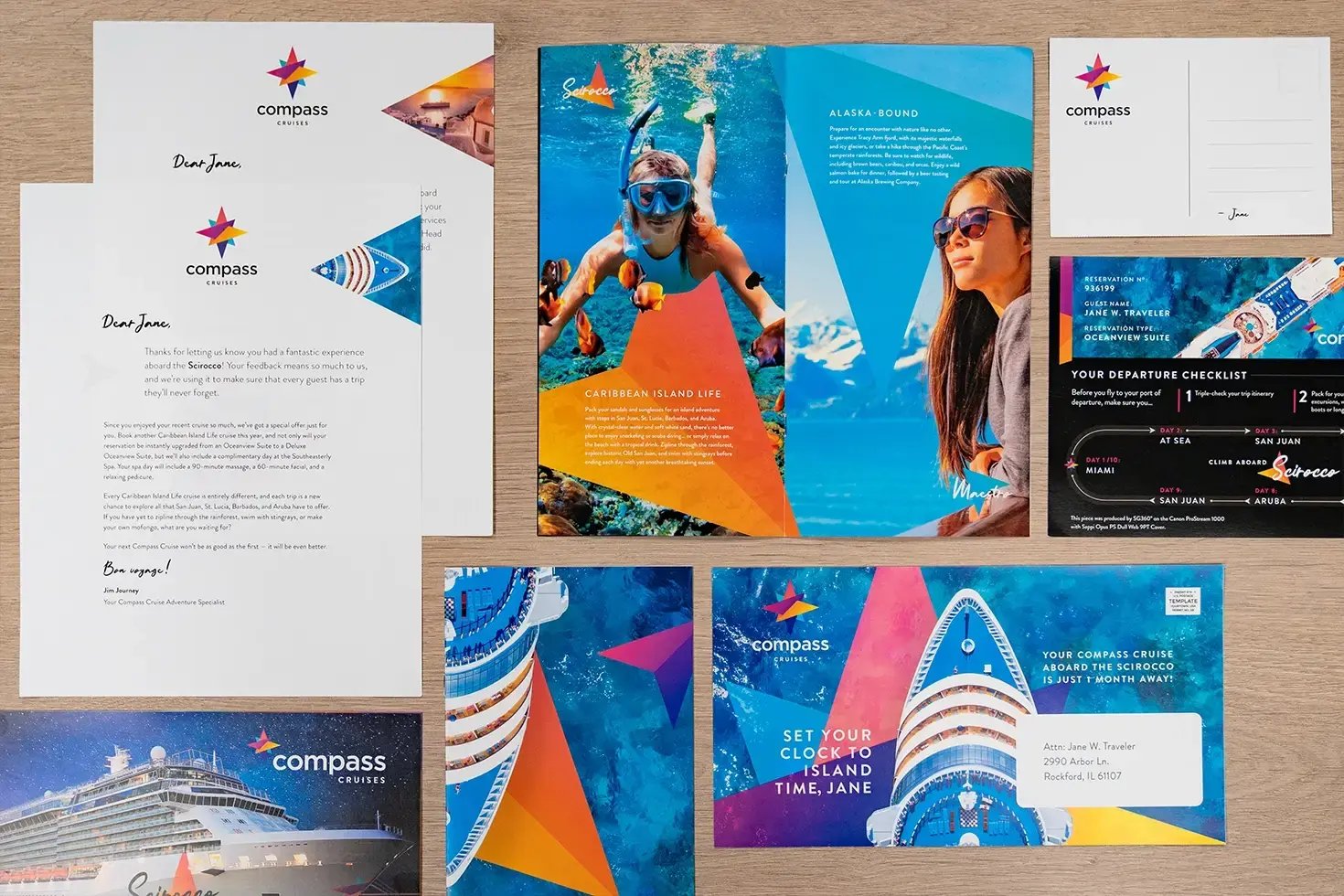 Canon Solutions America Compass Cruise Flat Lay