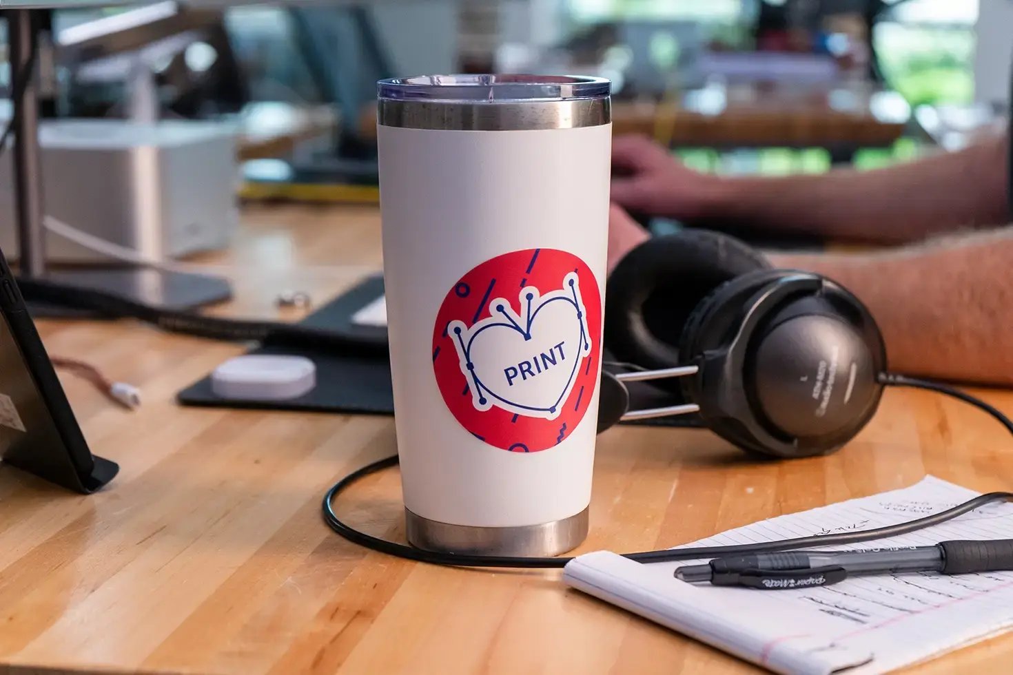 Designer's Desk Pack sticker