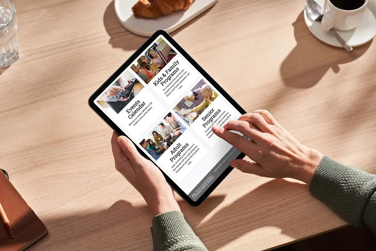 A responsive new website
