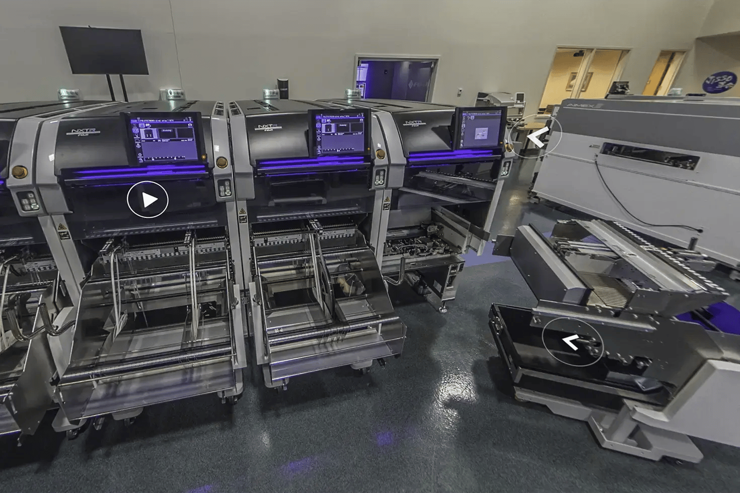 Fuji NXTR machine in a virtual reality experience.