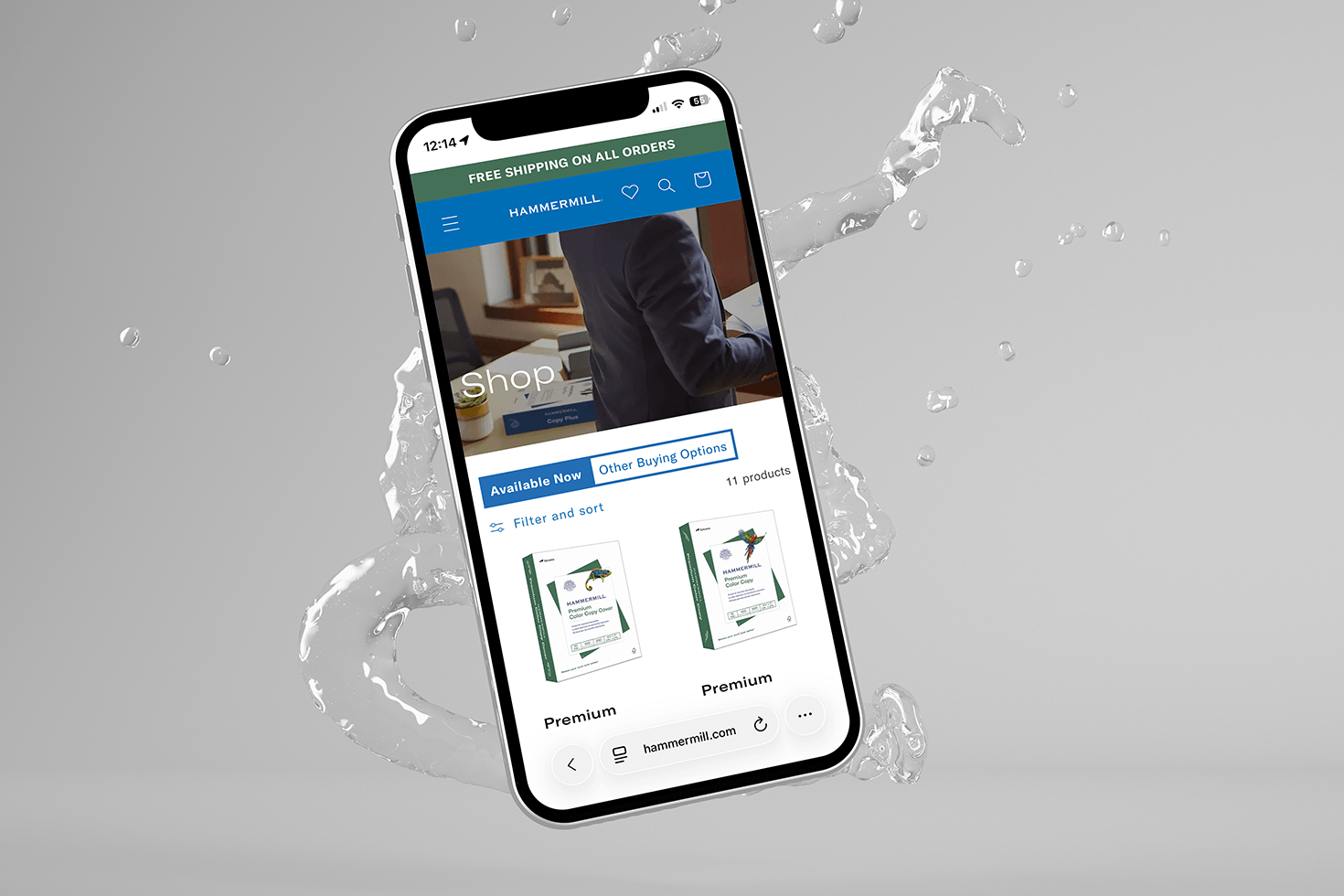Hammermill Shop Page