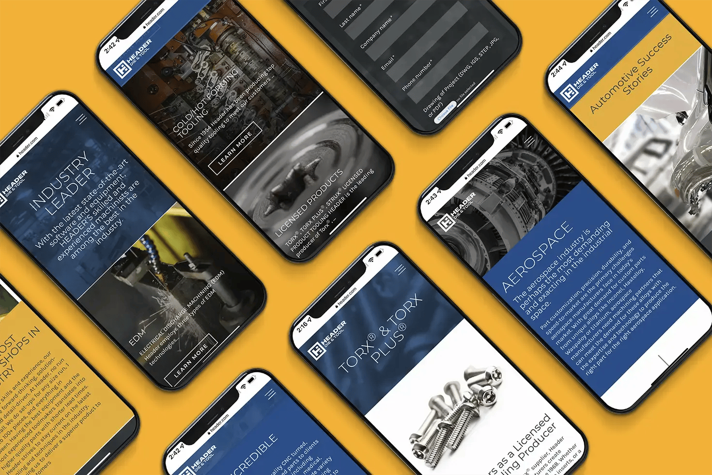 Header Die & Tool - Industry Experts