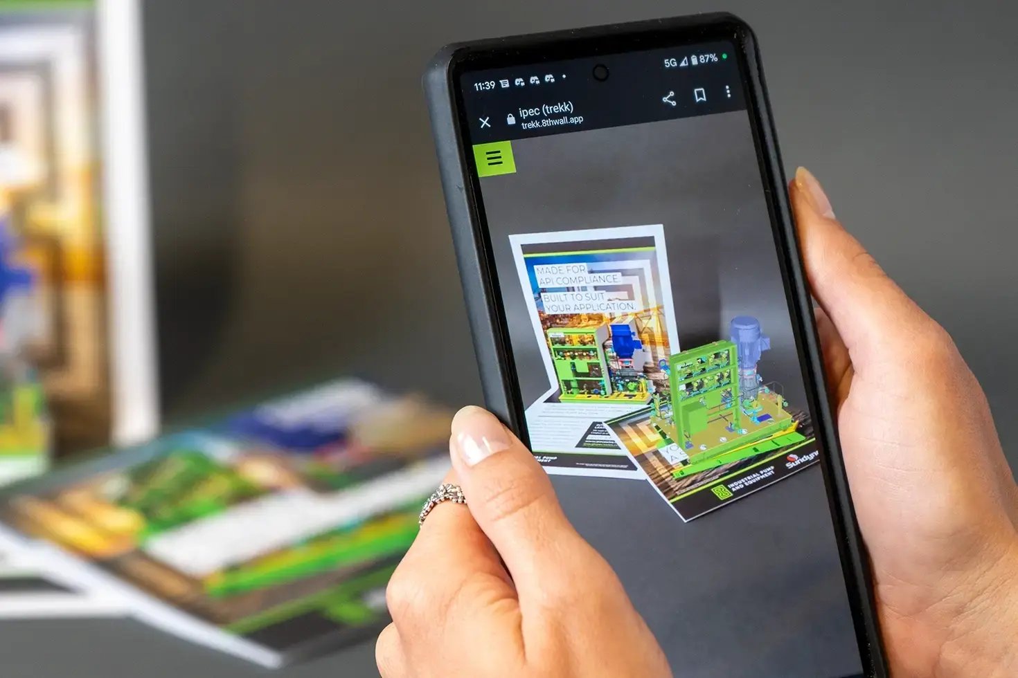 IPEC Mailer Lumpy AR Experience