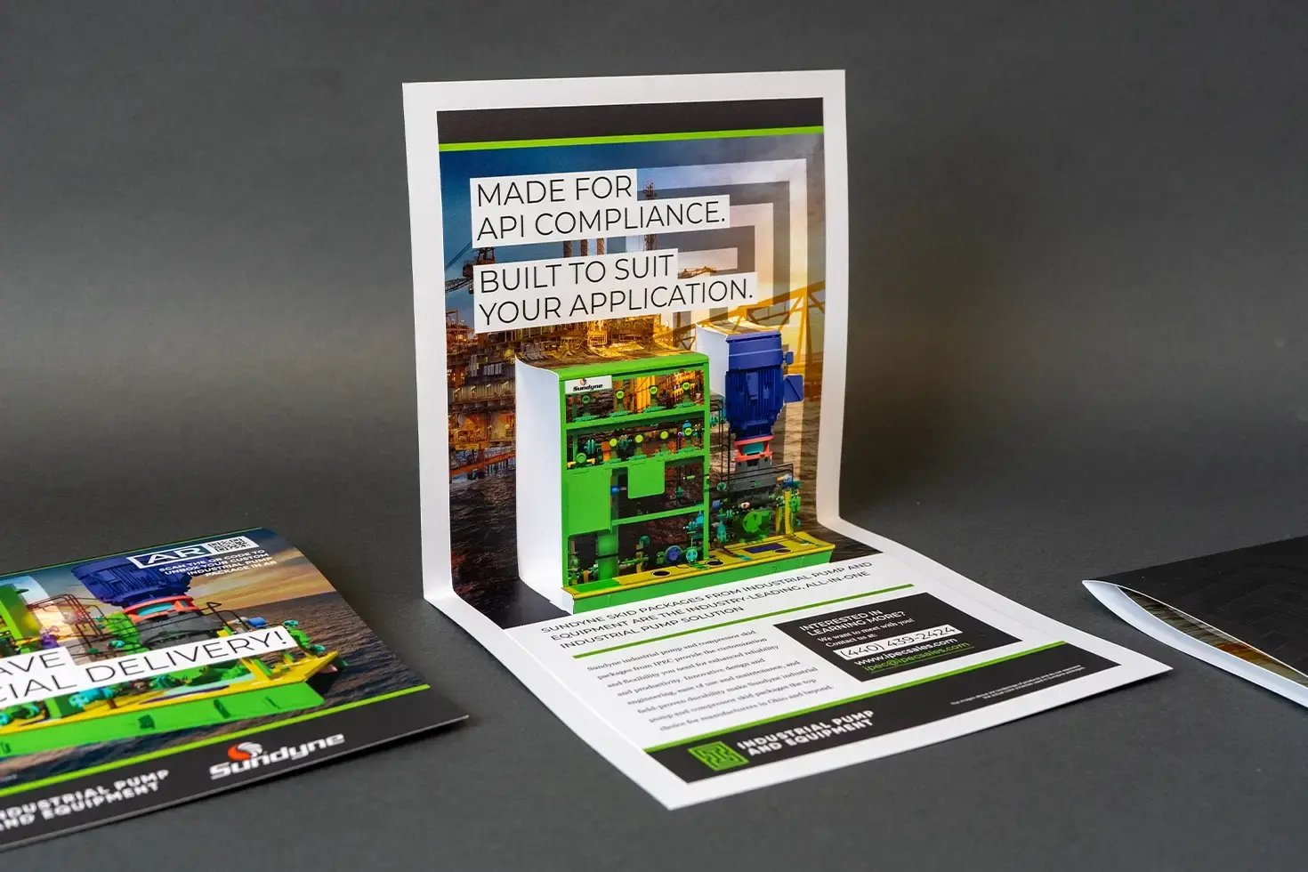 IPEC Mailer Lumpy Pop Up