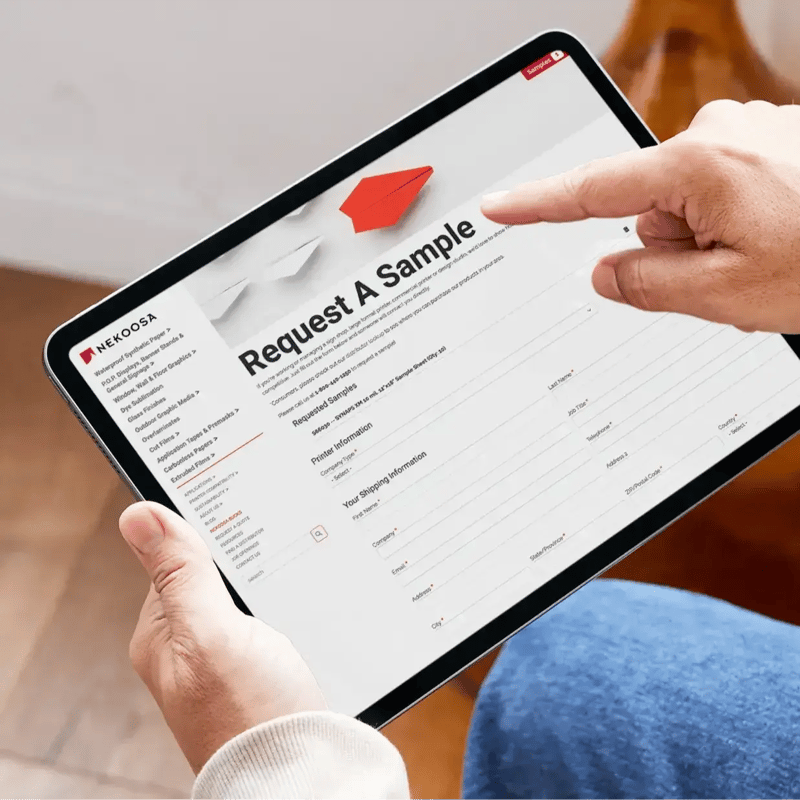 Nekoosa Order Sample Process