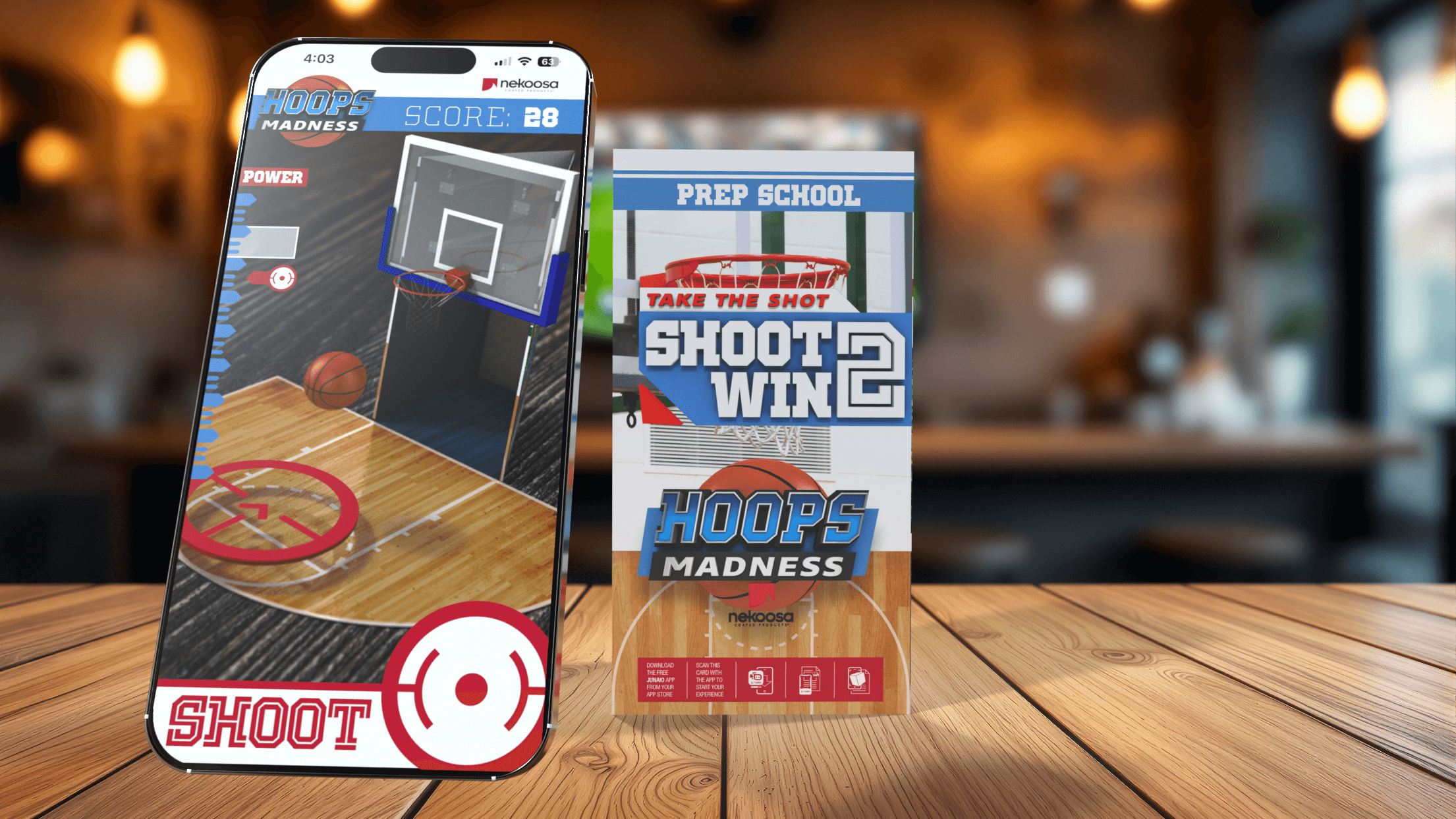 Nekoosa Hoops AR Experience Nekoosa Hoops AR Experience