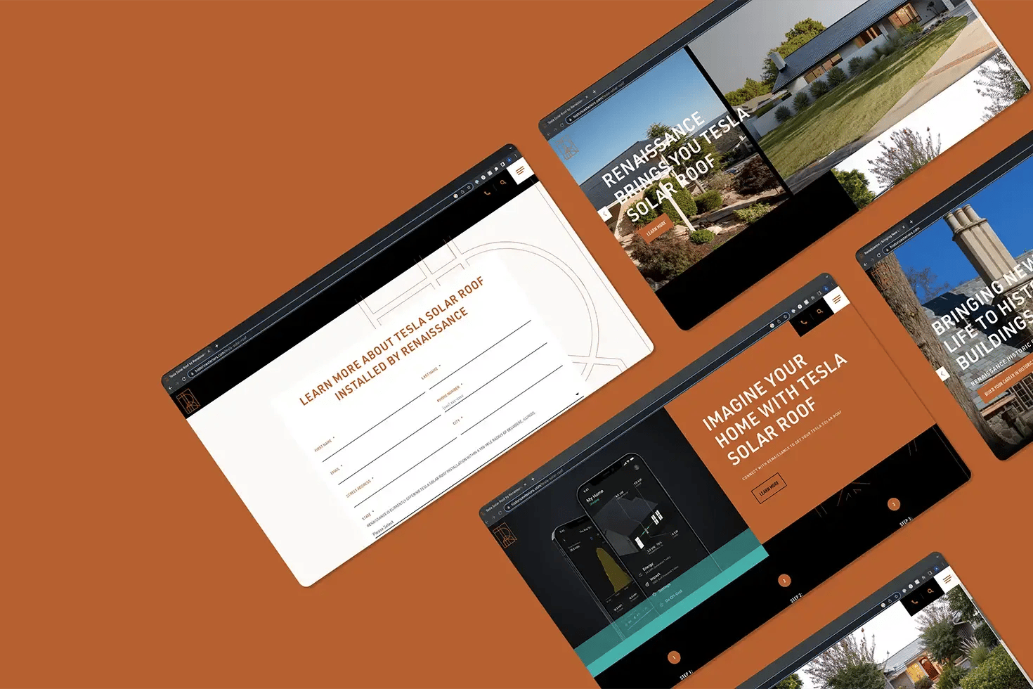 Digital advertising campaign for Renaissance Roofing