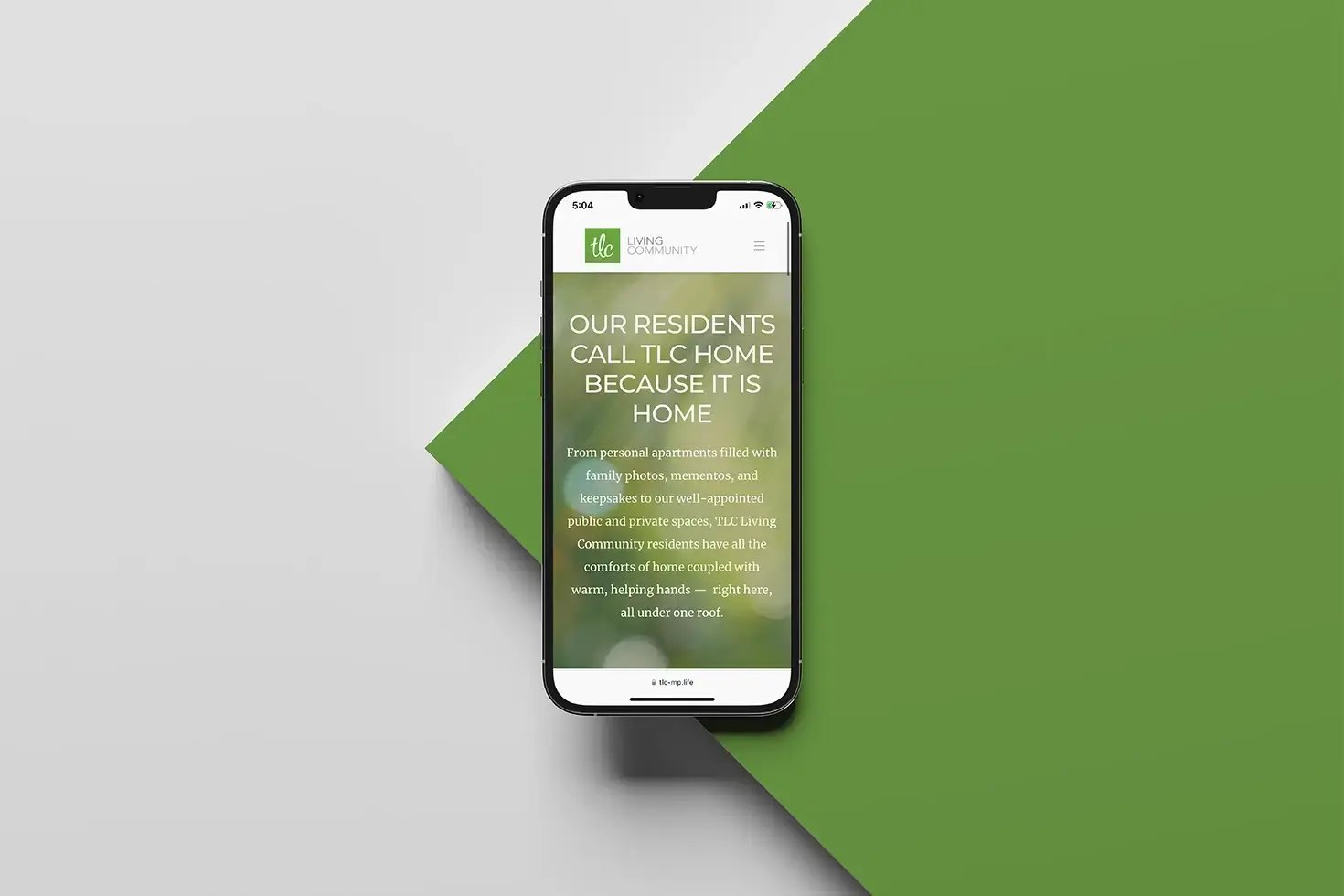 TLC's new responsive website