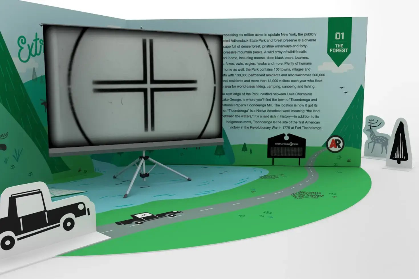 Augmented Reality in the Ticonderoga Mailer