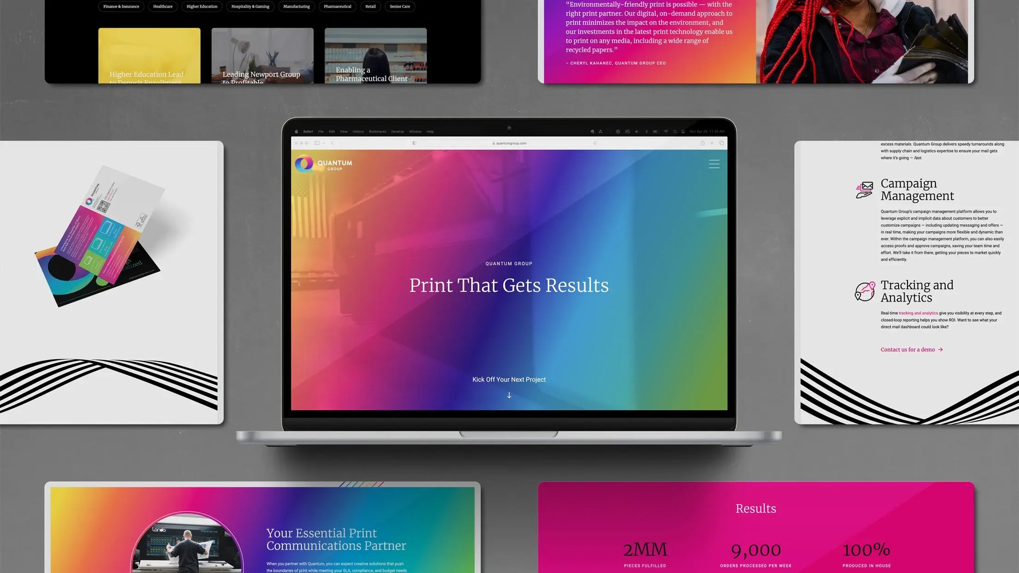 Quantum Group Website Redesign